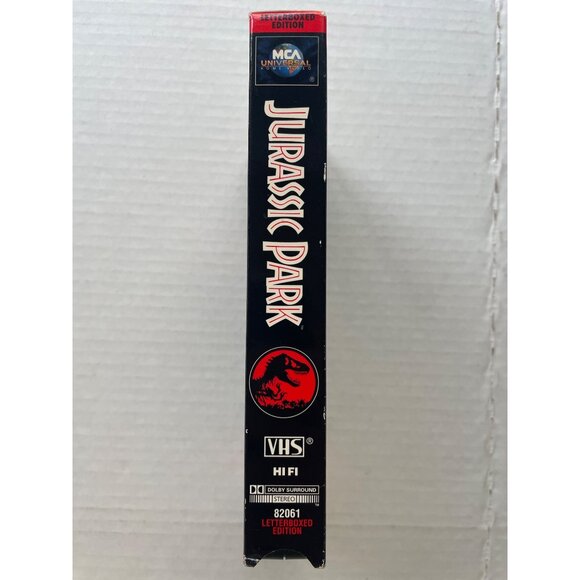 Jurassic Park (VHS, 1993) Letterbox Edition Used Excellent Condition - Picture 4 of 4